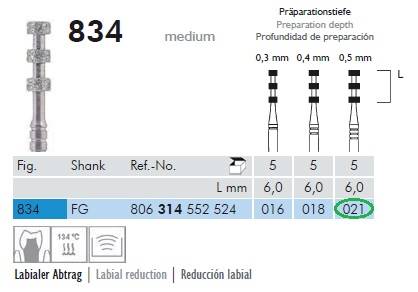 Wiertło 834 314 / 018