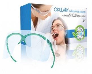 Okulary ochronne dla pacjenta CERKAMED