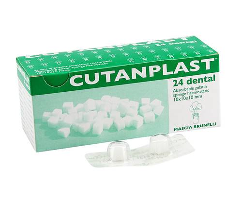CUTANPLAST - opatrunek żelatynowy 1x1x1cm op 24szt