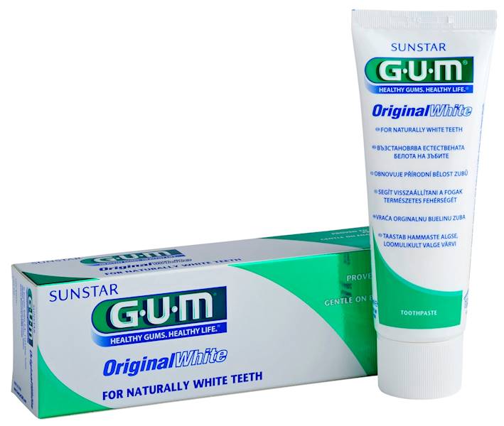 Gum ORIGINAL WHITE pasta 75ml