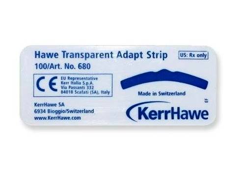 Kerr Hawe Paski celuloidowe transpar 0,075mm / 680