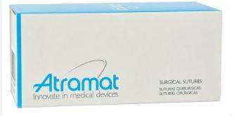 ATRAMAT  nici nylon 6/0 12cm op. 12szt