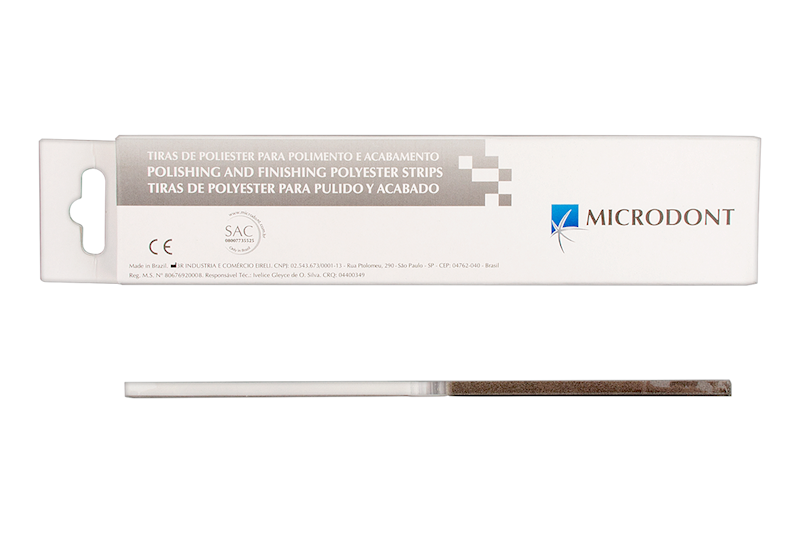 Microdont Paski poliestrowe ścierne 4mm op.150 szt