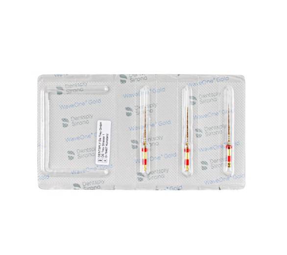 Waveone GOLD czerwony PRIMARY pilnik op. 3szt