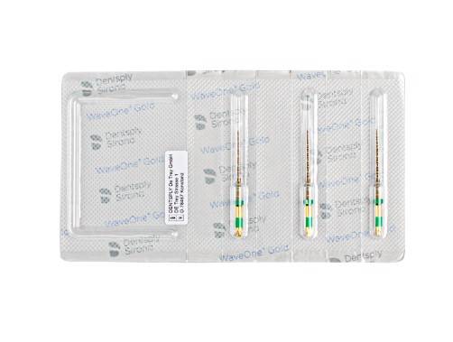 Waveone GOLD zielony MEDIUM pilnik op. 3szt