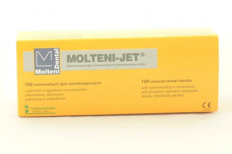 Igły do karpuli Molteni-Jet 0,3x16 mm 30GA X-SHORT