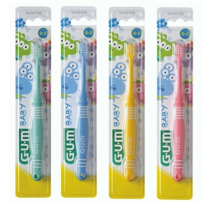 Gum BABY  Monster Szczoteczka 0-2lata  0+
