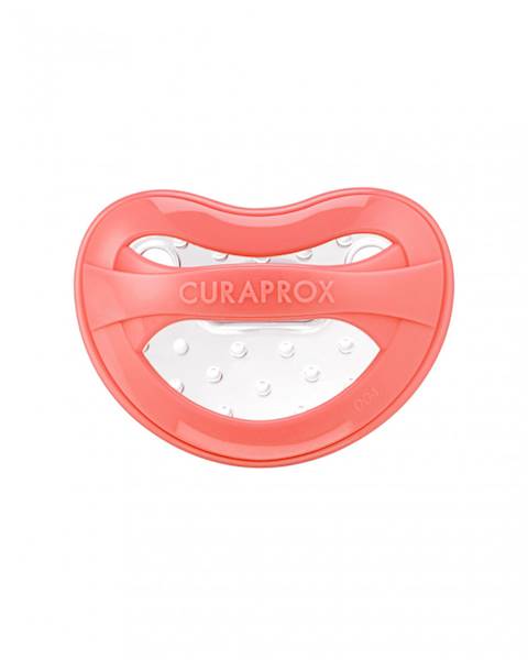 Smoczek Curaprox Baby 1  KORAL