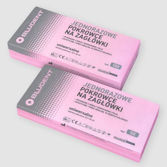 Zagłówki stomatologiczne T-50, Z-50 Róż