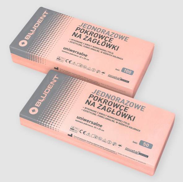 Zagłówki stomatologiczne T-50, Z-50 Pomarańczowe