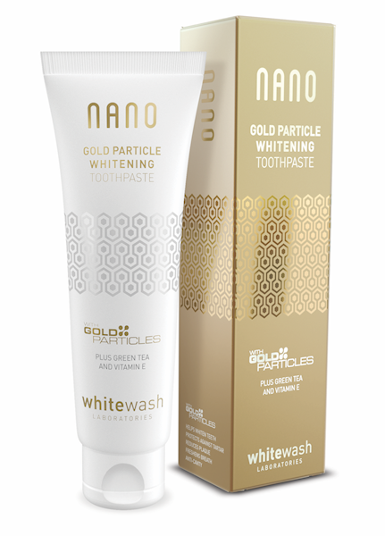 Whitewash NANO GOLD wybielająca pasta 75ml