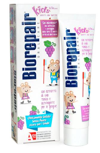 Biorepair Kids 50ml Winogrono - pasta do zębów