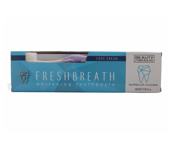 BF pasta FRESHBREATH 100ml + szczoteczka