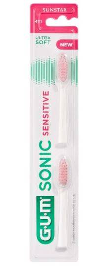 GUM Sonic Końcówki SENSITIVE 2szt Daily ActiVital