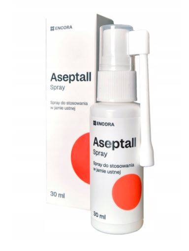 Aseptall spray z chlorheksydyną 0,12% 30ml 