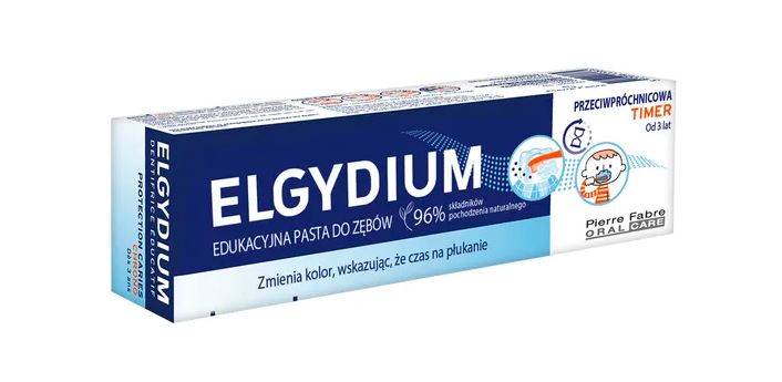 Pasta Elgydium 3+ Timer 2min zmienia kolor 50ml