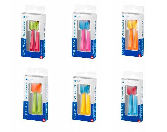 Curaprox travel refill 5460 2-pak uzupełnienie