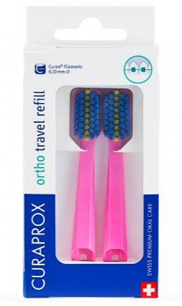Curaprox 5460 ORTHO travel REFILL 2-pak uzupeł.