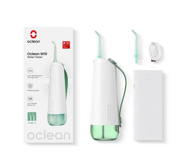 Irygator Oclean W10 W6010 ZIELONY 2 końcówki 200ml