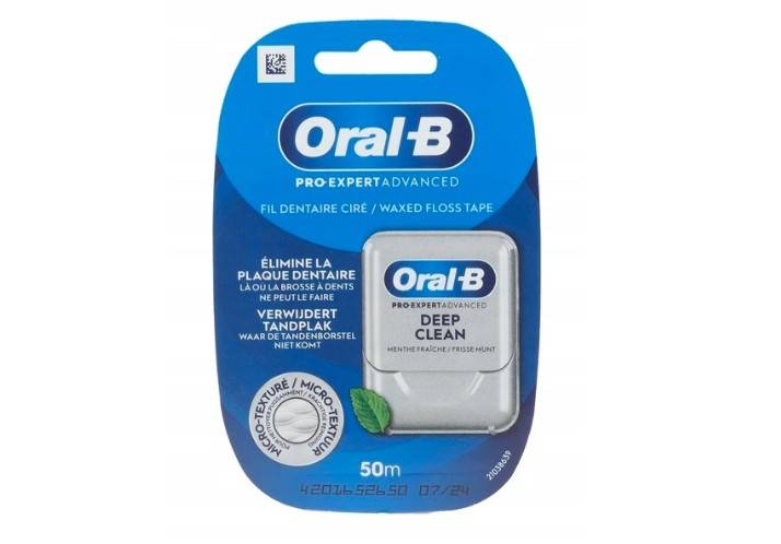 Oral-B Nić pro-expert advanced 50m miętowa