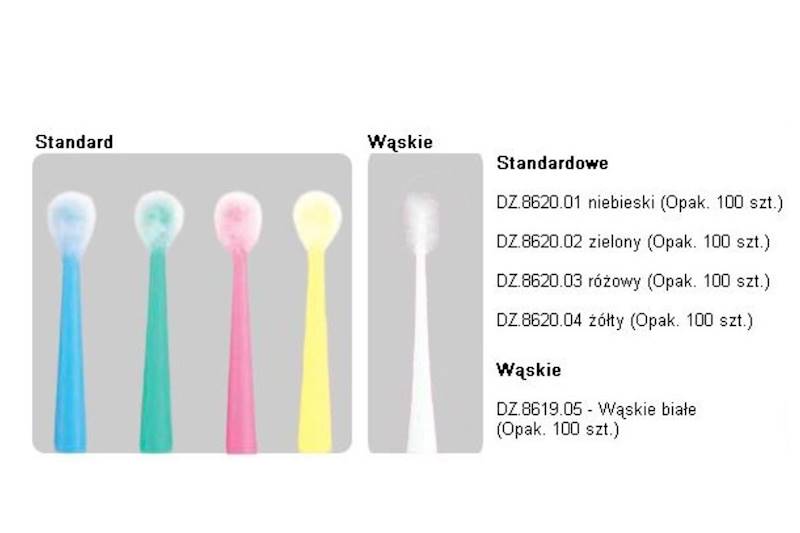 Dentaline Aplikatory długie 100szt