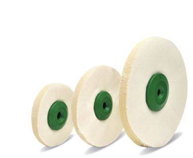 Szmaciak tekstylny wkład plastikowy zielony 8 cm 