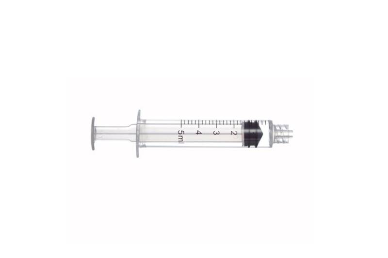 Strzykawka trzyczęściowa 5ml Luer Lock 100szt
