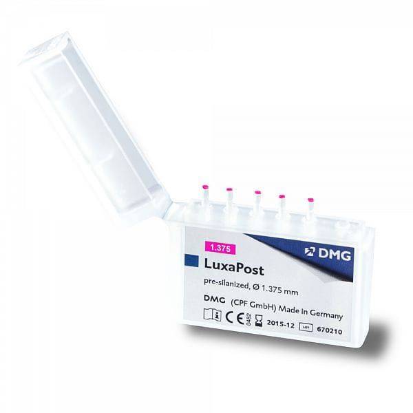 Luxa Post 1,375 wkład szklany fiolet op. 5szt DMG