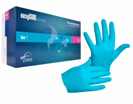 EasyCare rękawice nitrylowe BP niebieskie 100szt S