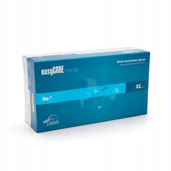EasyCare rękawice nitrylowe BP niebieskie 100sz XL