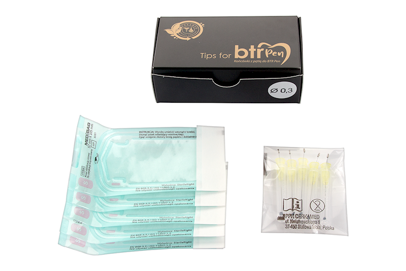 BTR Końcówki z pętlą 0,3mm - 5szt