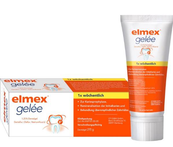 Elmex Żel do fluoryzacji  DUŻY  215 g