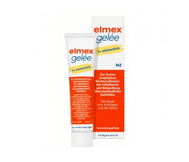 Elmex Żel do fluoryzacji średni 38g