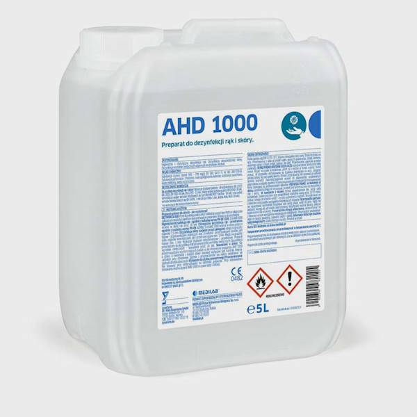 AHD 1000 5L baniak płyn do dezynf. rąk