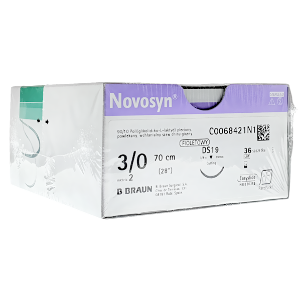Nici NOVOSYN 3/0  DS19 - 70cm - 1szt
