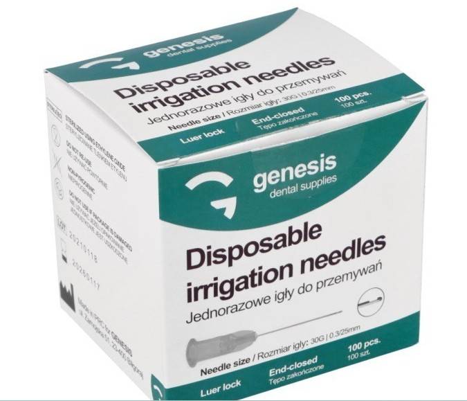 GENESIS ENDO igły do kanałów 0,3x25 100szt.