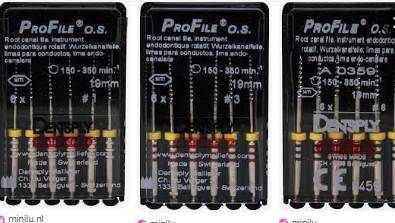 Profile pilniki Maillefer - różne rozmiary - 1szt.