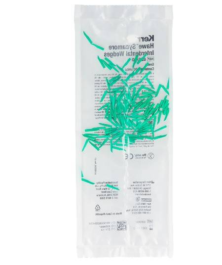 Kliny drewniane Kerr 822/30 zielone 100szt