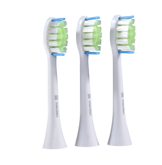 Końcówki MERIDEN Daily Care 3szt białe / family