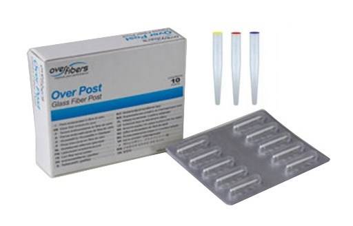 Wkłady k-k z włókna ENDODONTIC Over Post 10szt # 1