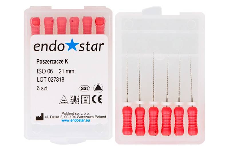 Poszerzacze typu K 6 szt nr  06. 21mm