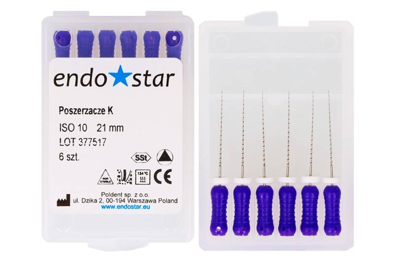 Poszerzacze typu K 6 szt nr  10. 21mm