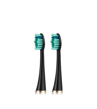 SEYSSO - Końcówki Black Anti-plaque 2szt