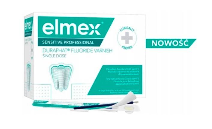 ELMEX Sensitive Duraphat - lakier fluorowy - 0,4ml