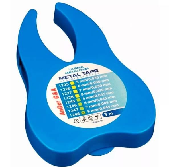 Taśma metalowa ZĄB Art. 1248 8mm / 0,045mm