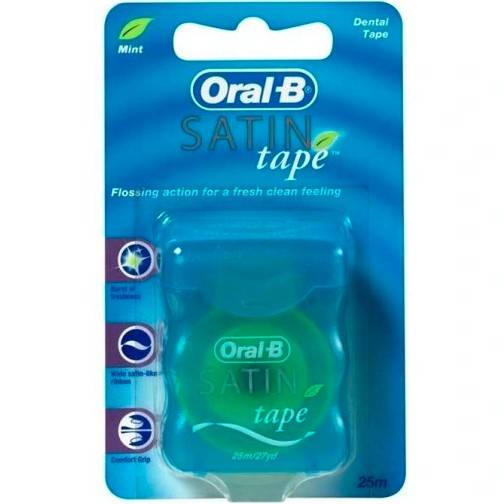 Oral-B Satin TAPE taśma dentystyczna 25m !!!!!!