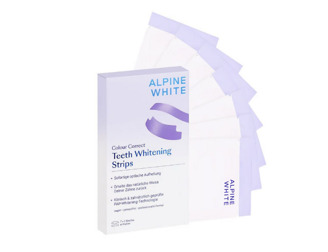 ALPINE WHITE PASKI WYBIELAJĄCE z korektorem kol...