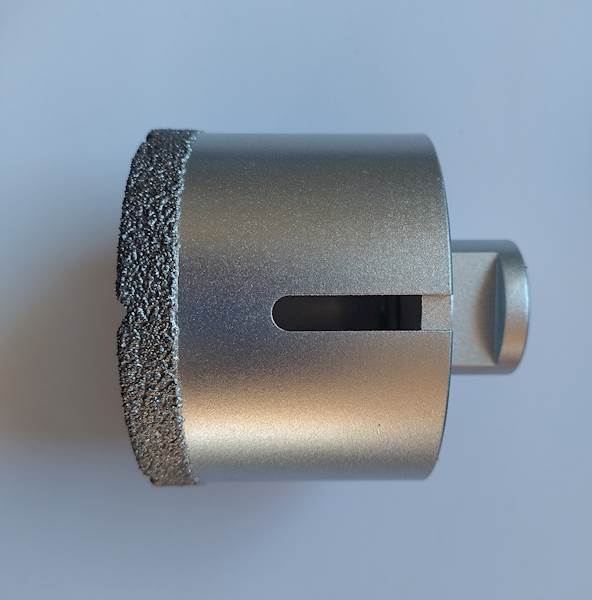 Wiertło diamentowe vacuum D60x10x75LxM14