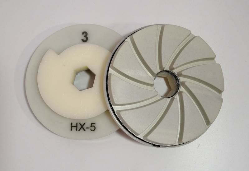 SEGMENT SZLIFIERSKI NA UCHWYCIE HX-5 100 MM (5 ZMIANOWY)