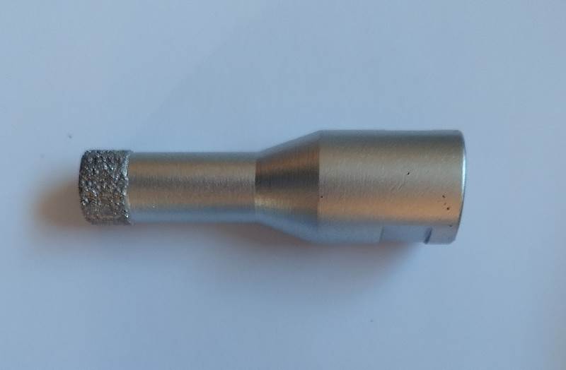 Wiertło diamentowe vacuum D15x10x75LxM14